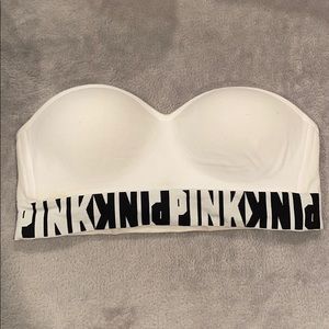 PINK VS Push-up Bandeau bra